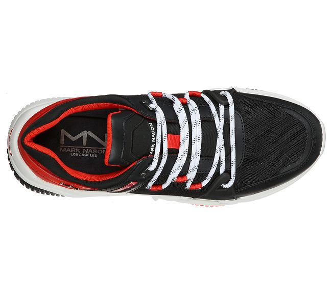Zapatos Sin Cordones Skechers Hombre - Block Negro KZFND1785